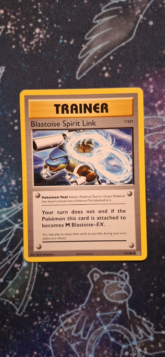 Pokémon Carte collezionabili: Blastoise Spirit Link 73/108 - Pokemon Evolutions ENG – Usato da Petit-Lancy venduto da Kara_TCG 1