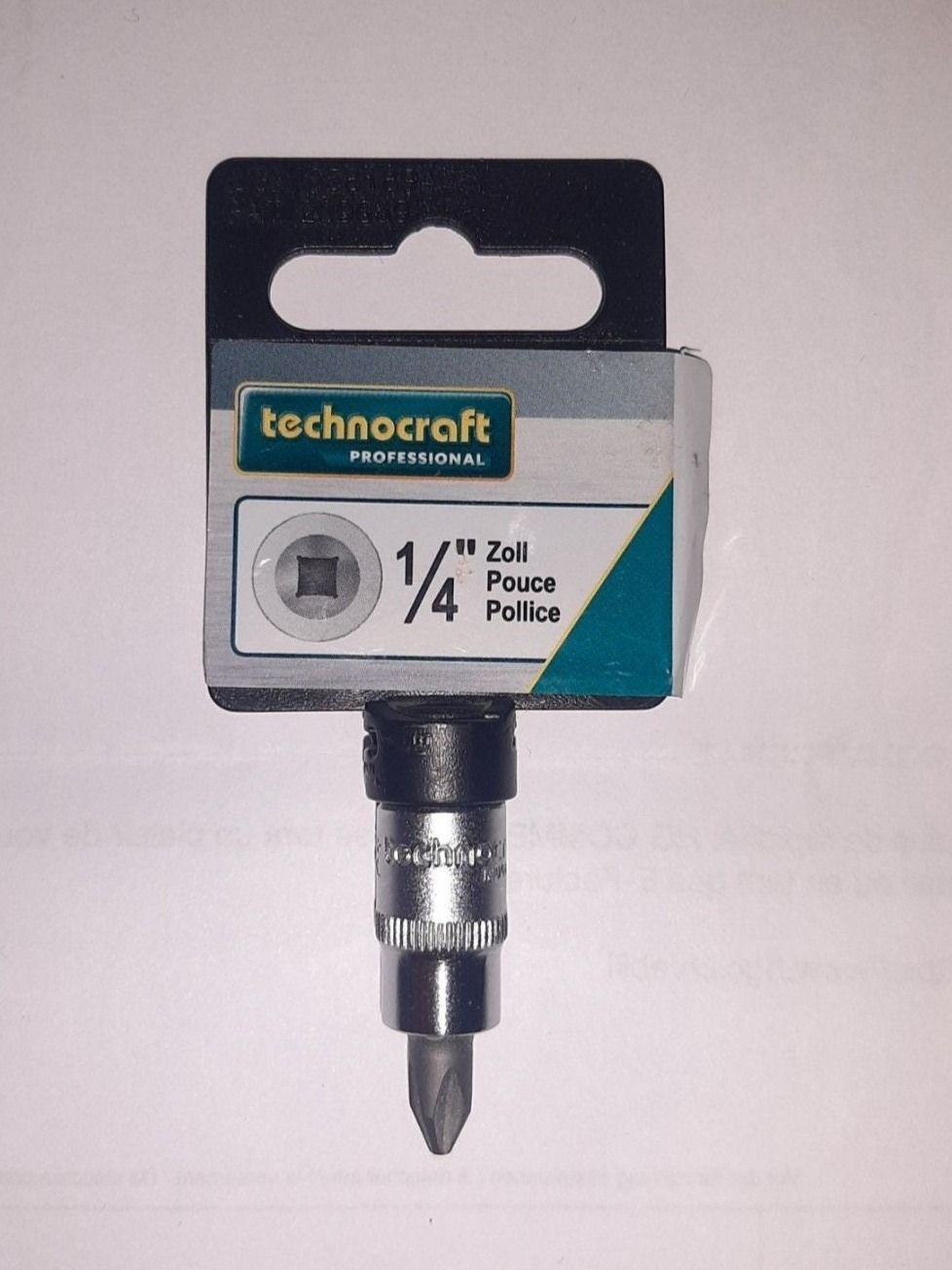 Kraftwerk Tutti gli attrezzi: Embout PH2 1/4"pouce Technocraft – Nuovo e nell'imballaggio originale da Neuchâtel venduto da Budy.jul-5