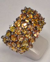 Gel orange Safire Eternity Ring