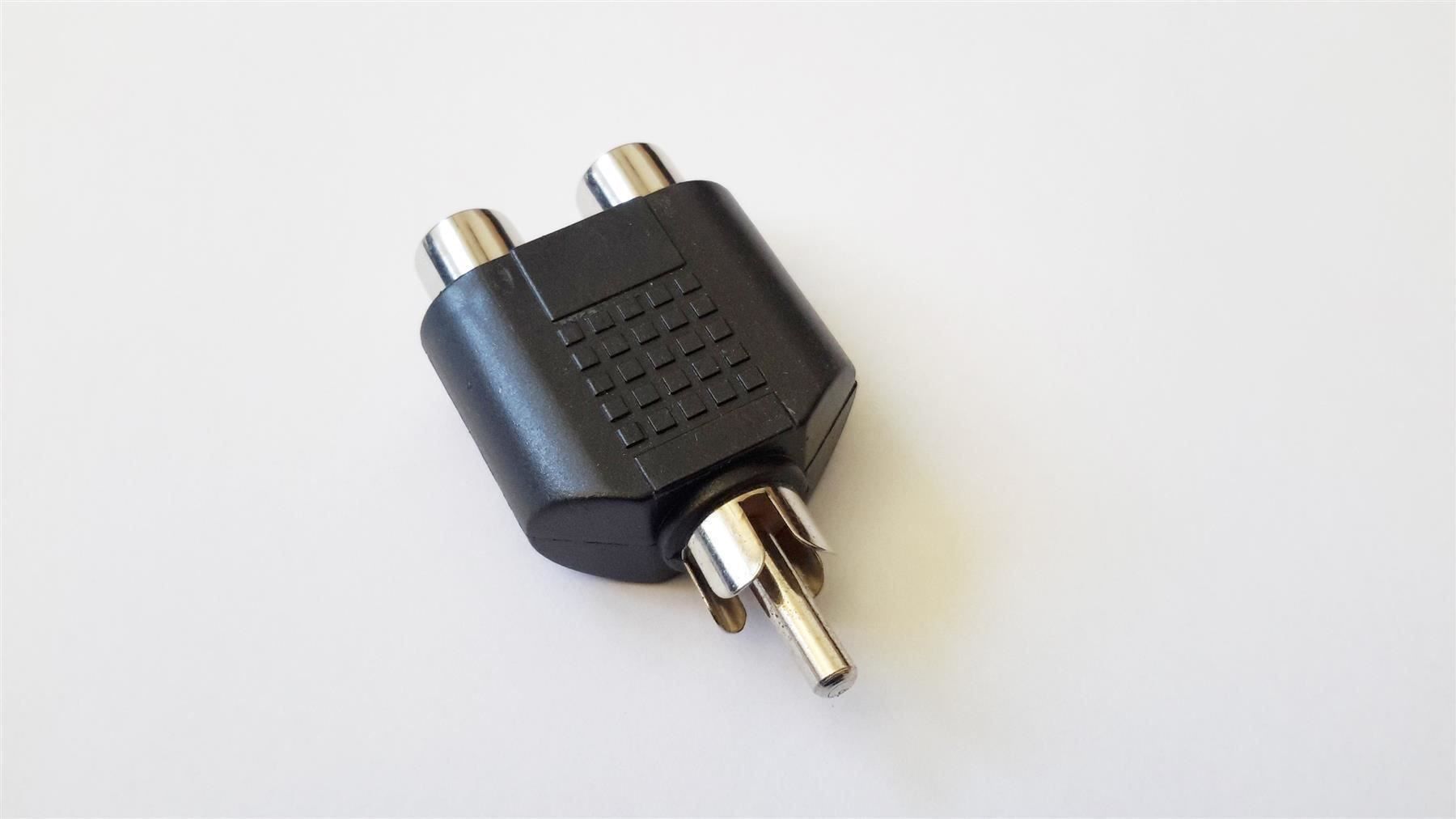 Unità & Adattatore: Adapter Cinch Stecker -> 2x Cinch Buchse – Nuovo e nell'imballaggio originale da St. Gallen venduto da cointec 3