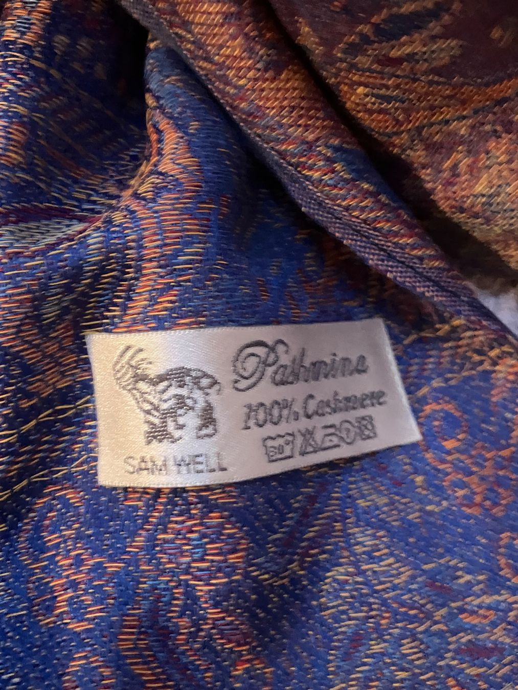 Foulards & écharpes: Halstuch  Schal blau – Neuf (Voir description) à Bettwiesen par Zustand57 3