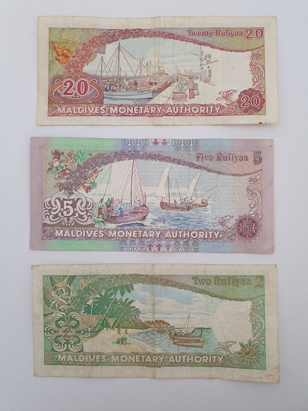 Banconote: Banknoten aus Malediven – Usato da Pravidondaz venduto da LVtik 4