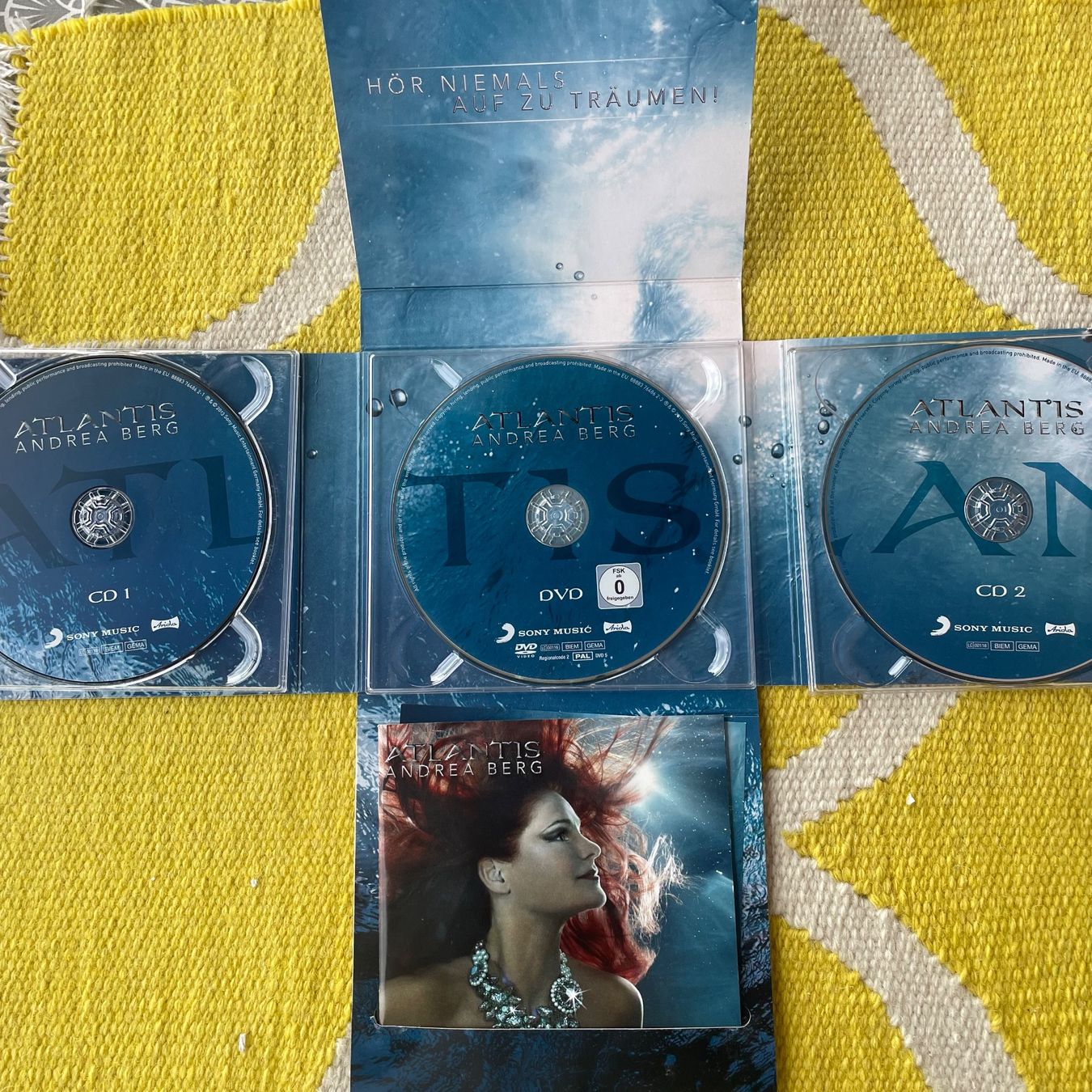 CD: ANDREA BERG-2CD+DVD ATLANTIS PREMIUM EDITION (DIGIPACK) – Usato da Rorschacherberg venduto da CD-Roli 1