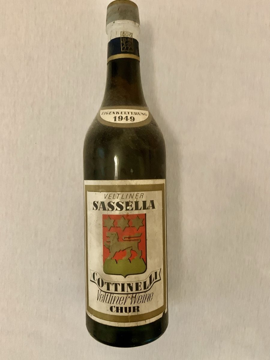 Vino: 1949 !! Sassella Cottinelli, Geschenkidee – Usato da Wallisellen venduto da Died