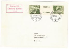 Lettre de Frauenfeld BPA A624 pour Bern le 18.VII.53