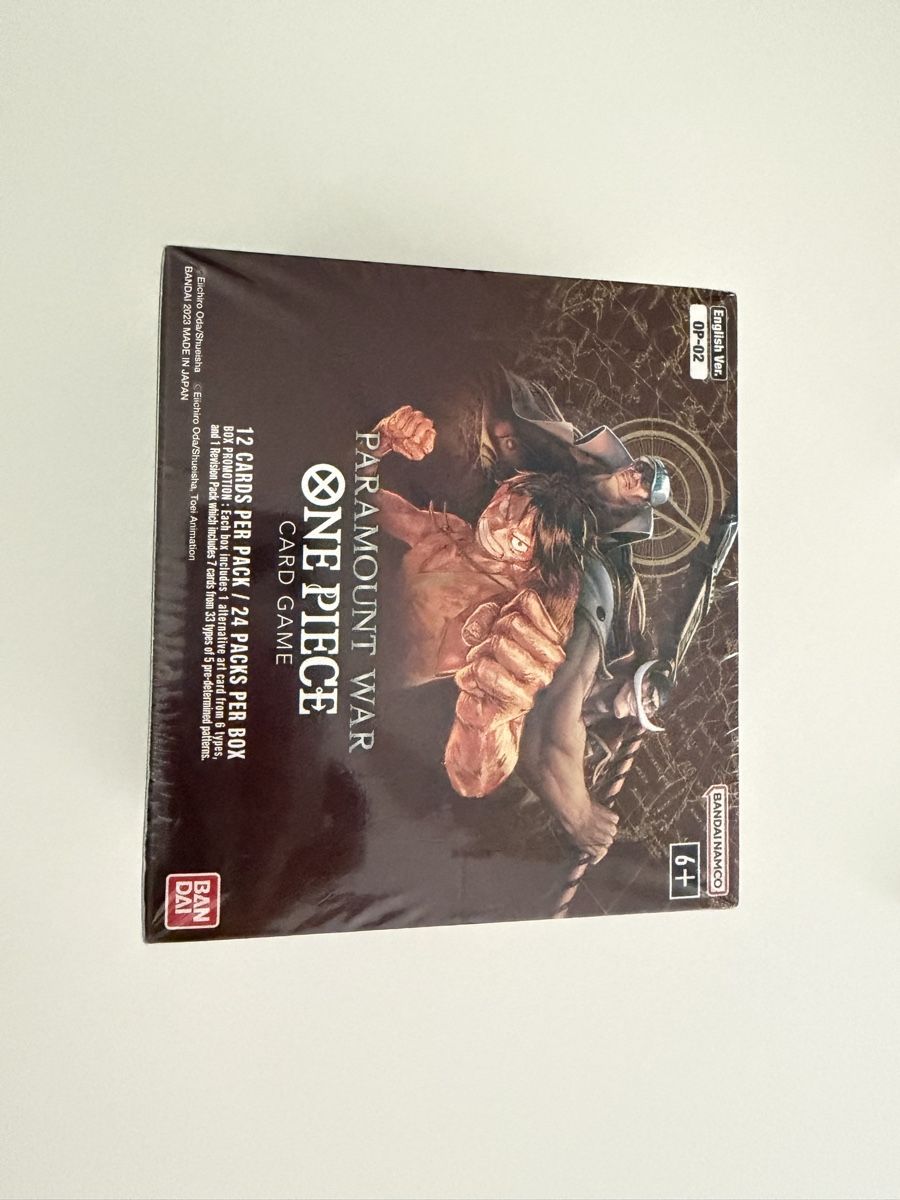 Bandai Sammelbilder & Trading cards: Op02 box – Gebraucht aus S. Antonino von Mc2495 1