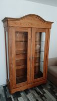 Antike Vitrine  Bauernschrank