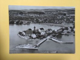 Wasserburg Bodensee Flugaufnahme Steg Schiff Austria