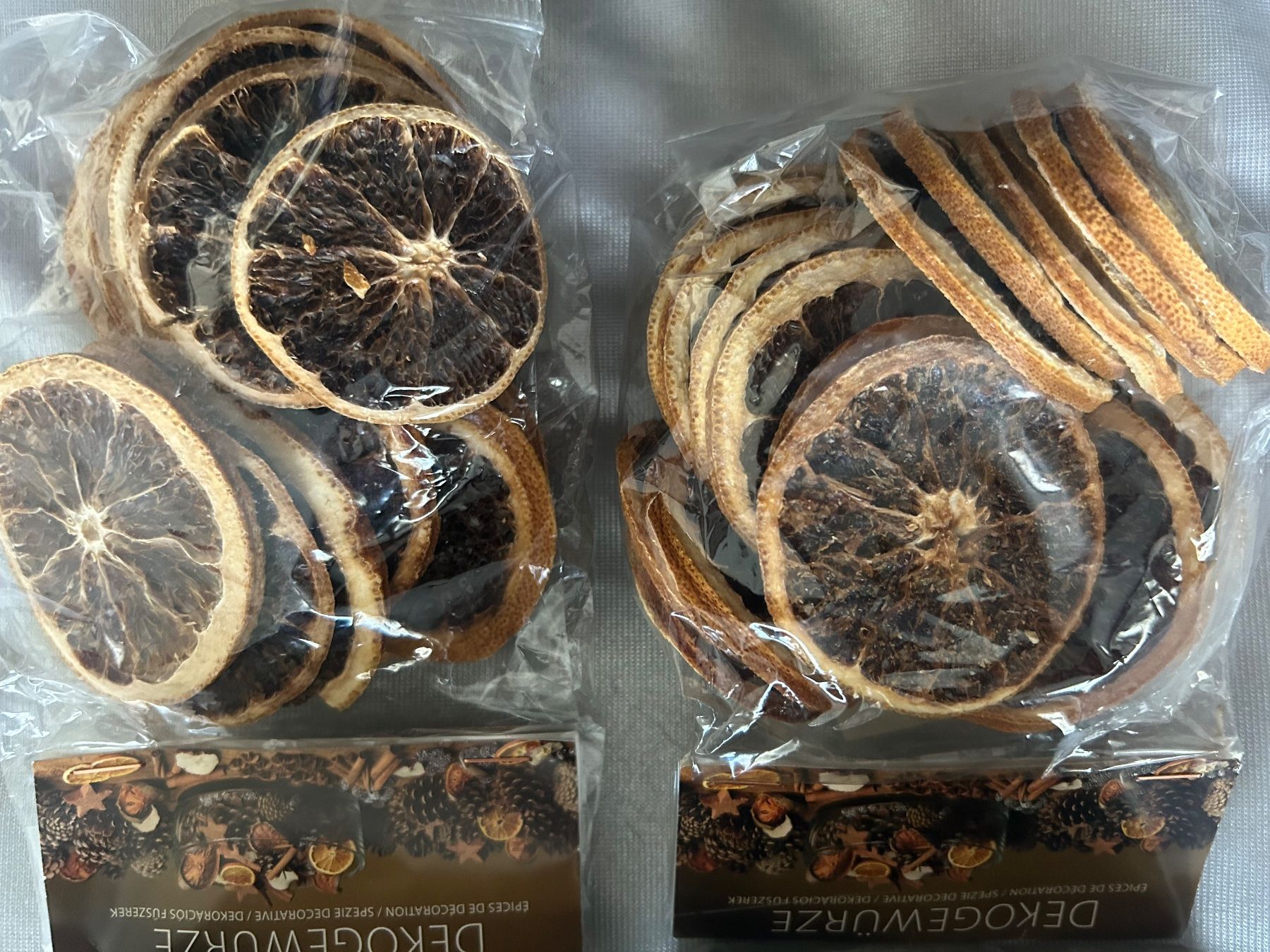 Alle Dekorationen: 4 Steckmoose & 3 Beutel Getrocknete Orangenscheibe ***NEU*** – Neu und originalverpackt aus Winterthur von stella67 2