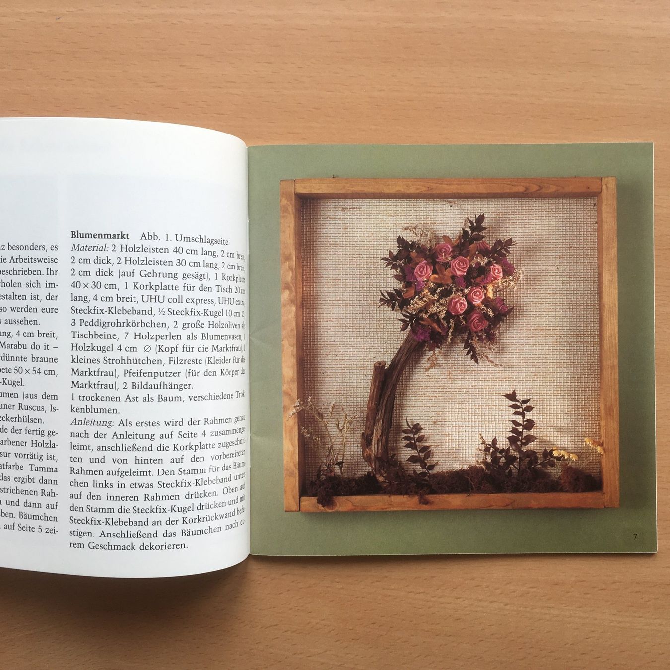 Bücher: Bilder aus Trockenblumen - Bastelanleitung – Gebraucht aus Grenchen von Kogi7 4