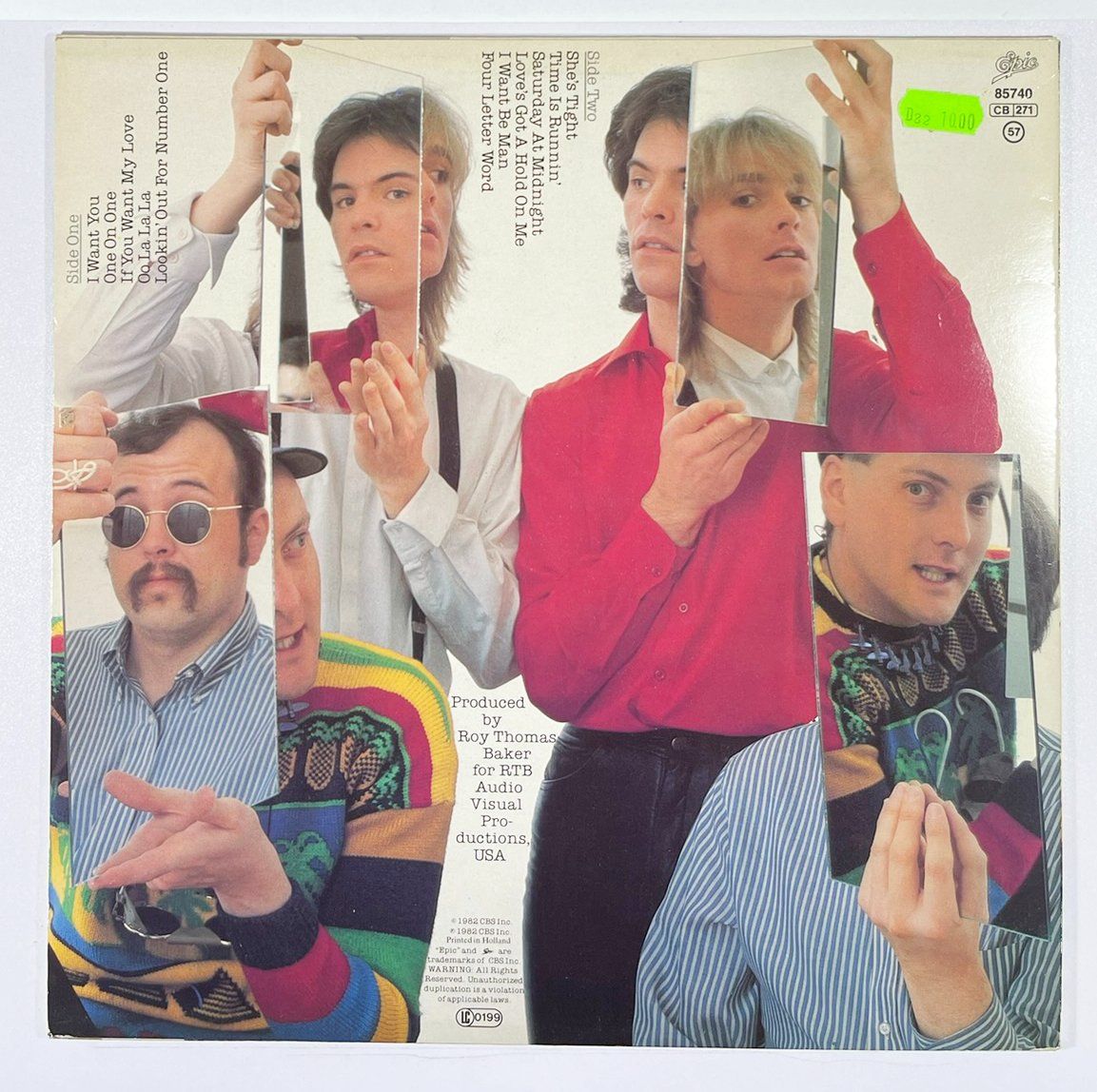 Dischi in vinile: LP: CHEAP TRICK - One on One (1982) – Nuovo (secondo la descrizione) da Frenkendorf venduto da Yard-Sale-2000 1