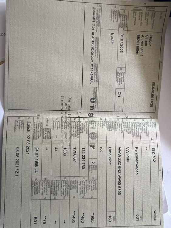 Vw Polo Acheter sur Ricardo