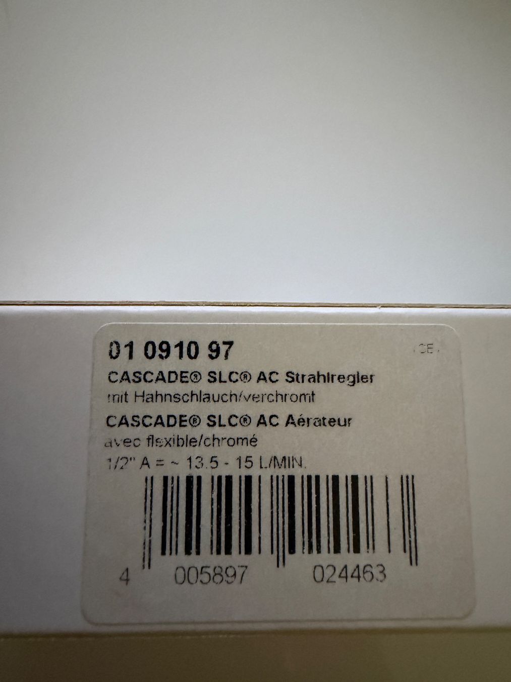 Neoperl Armaturen: Neoperl CASCADEO SLC® AC Strahiregler – Neu und originalverpackt aus Oftringen von ste_mp2b