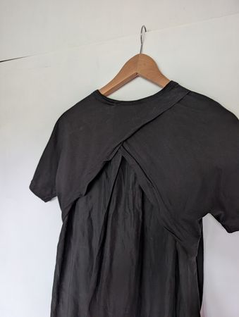 Clu USA T-shirt Kleid mit speziellem Rücken