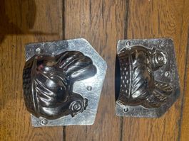 Ancien moule chocolat poule 9cm schokoladenform