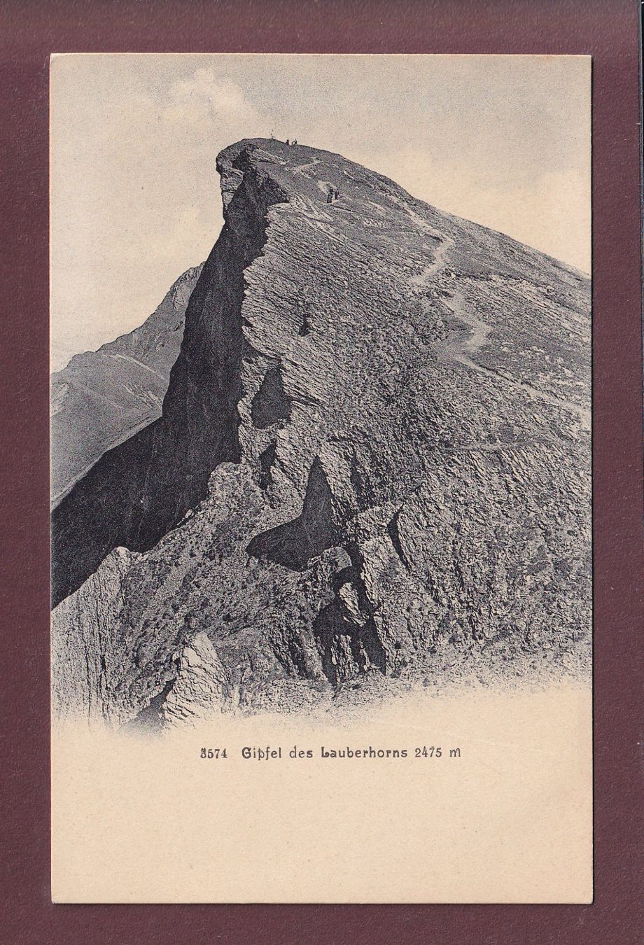 Cartes postales: LAUBERHORN - Gipfel – D'occasion à Pully par nicecards