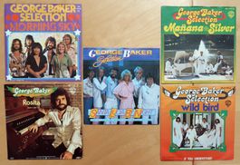 GEORGE BAKER SELECTION - 5 VINYL SINGLES (VG+ bis NM)