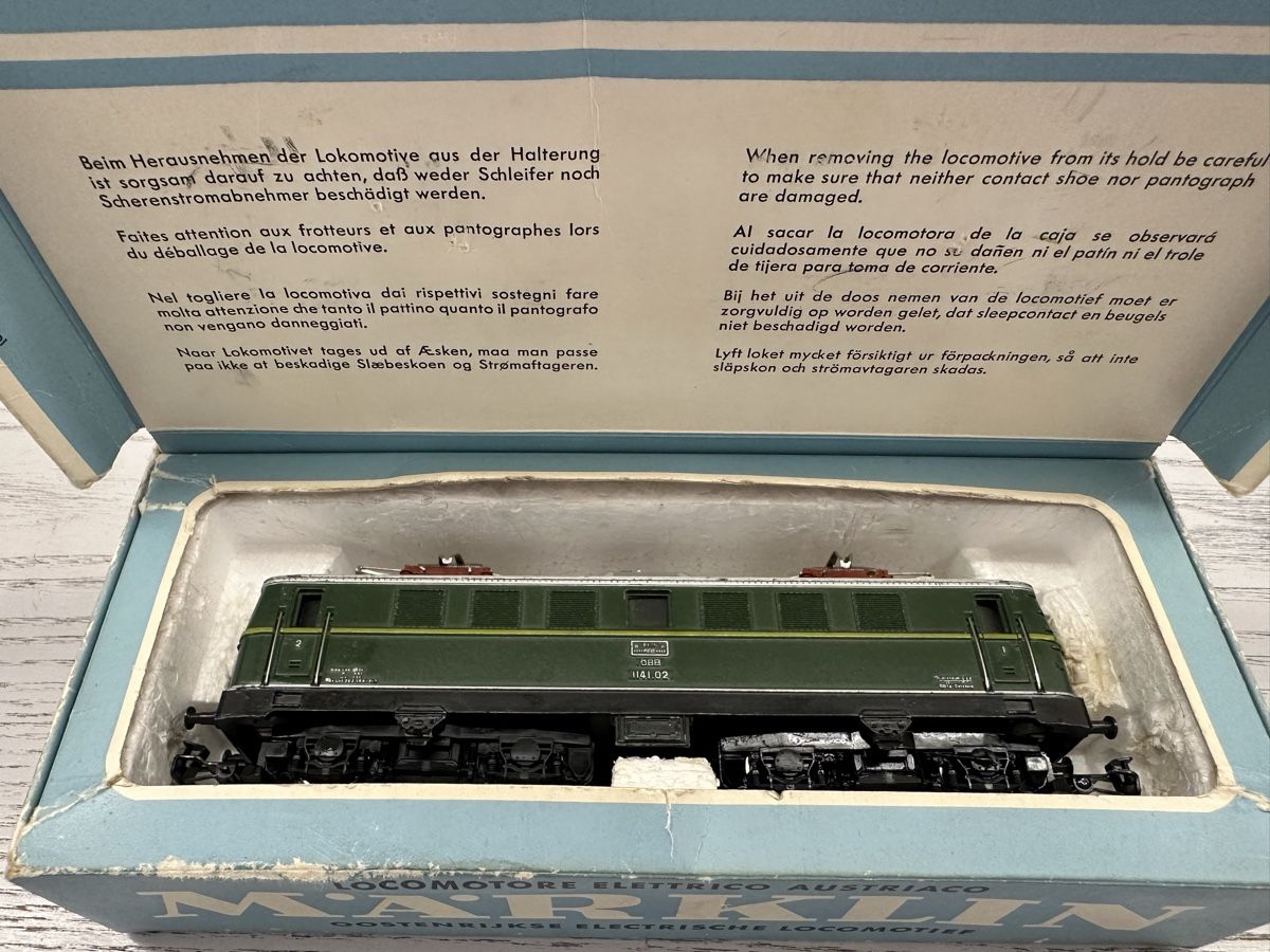 Märklin Modellini di ferrovie: Märklin 3036 ÖBB BR 1141 – Usato da Lupsingen venduto da New-Haven 6