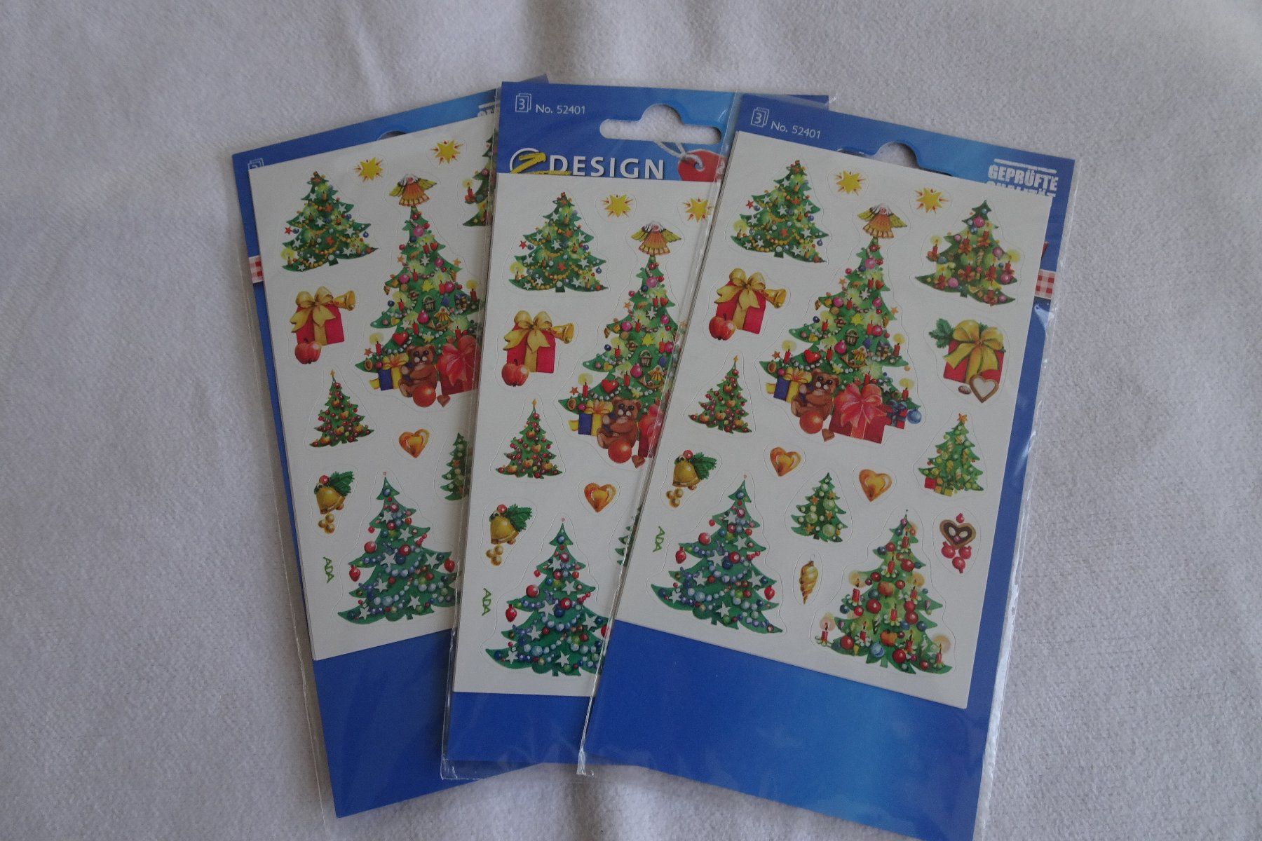 Sticker: Set mit Weihnachtssticker - 3 neue Päckli – Nuovo e nell'imballaggio originale da Strengelbach venduto da schmetterling20