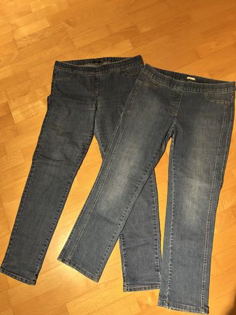 2 Schlupfjeans 42/44