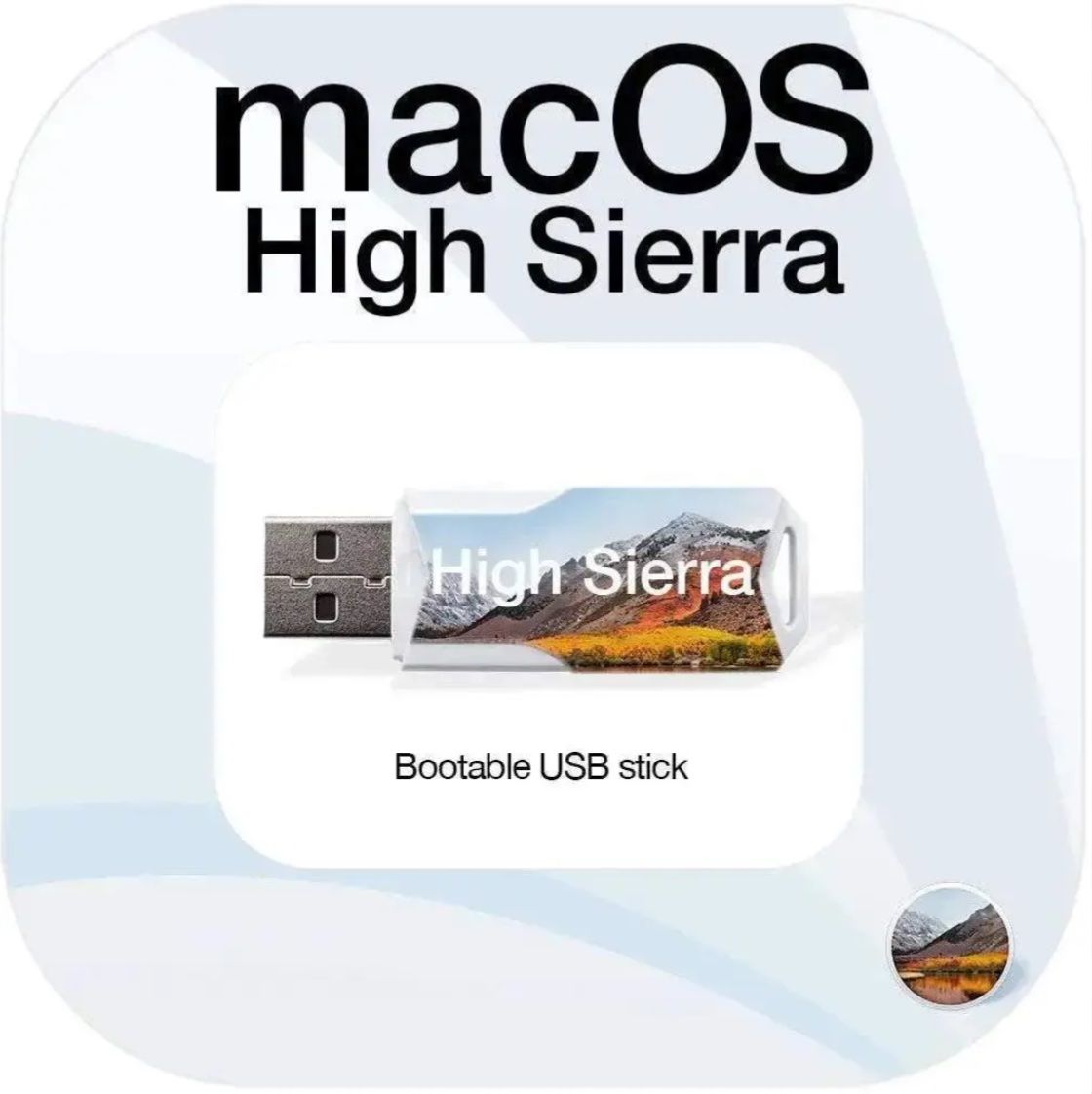 Chiavette USB: MacOS High Sierra Bootstick – Nuovo e nell'imballaggio originale da Emmenbrücke venduto da WorldofTech