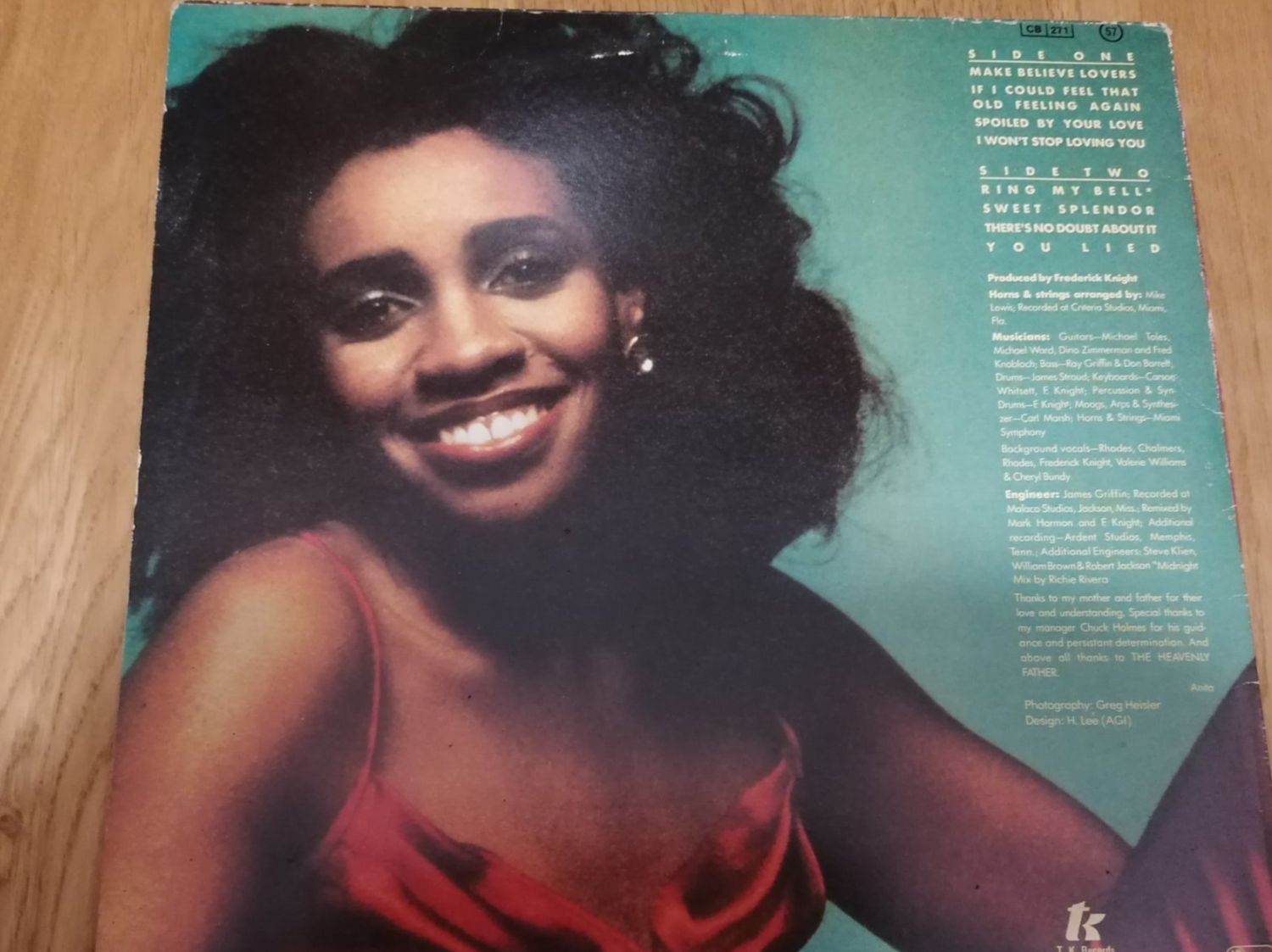 Dischi in vinile: Anita Ward LP – Usato da Geroldswil venduto da Dirici 1