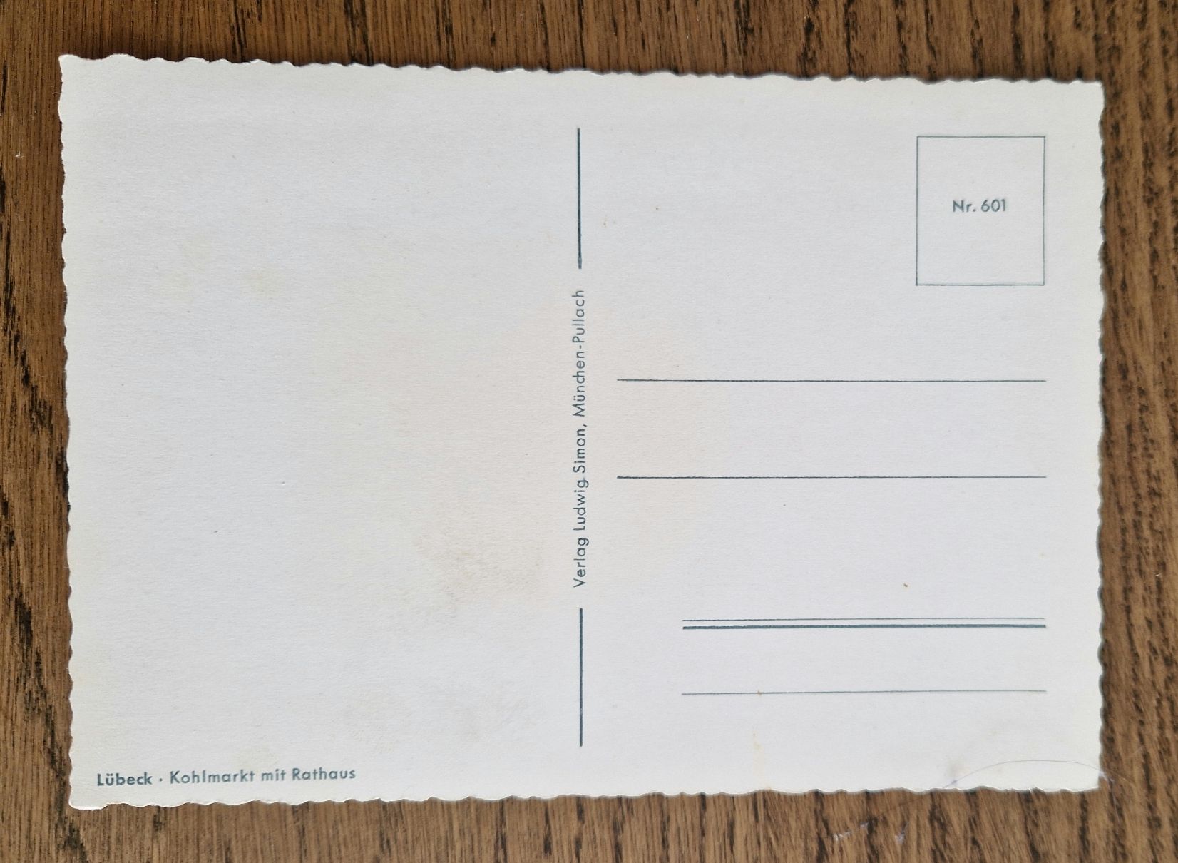 Cartoline postali: Lübeck, Oldtimer – Usato da Ebikon venduto da Donar50 1