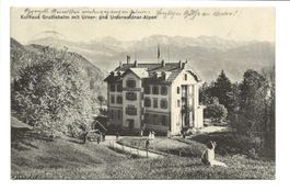 Kurhaus Grubisbalm (LU) bei Station Vitznau-Rigi-Bahn - 1910