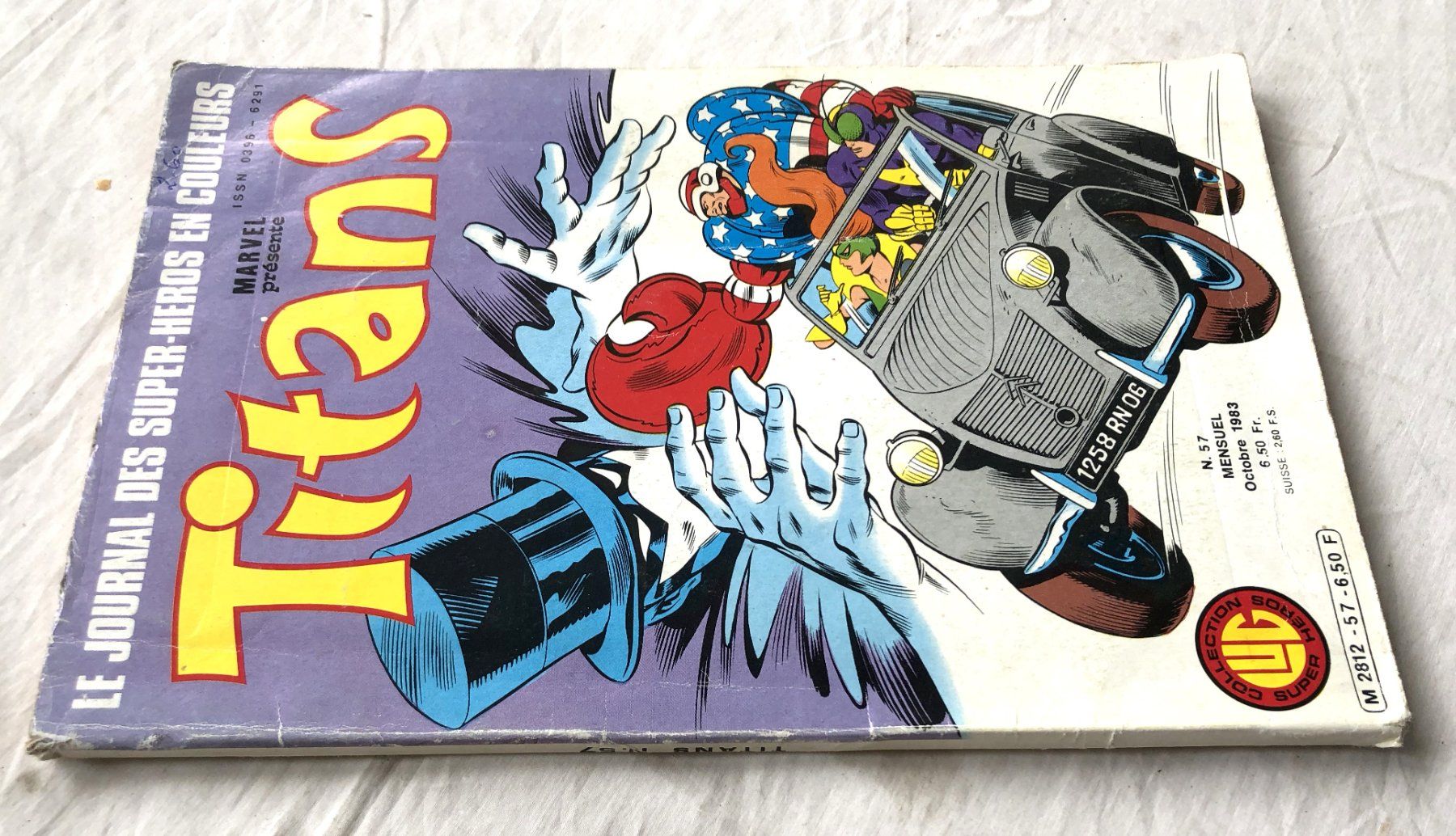 Fumetti: TITANS - N°57 - LUG Super-Héros – Usato da Schaffhausen venduto da durruti 1