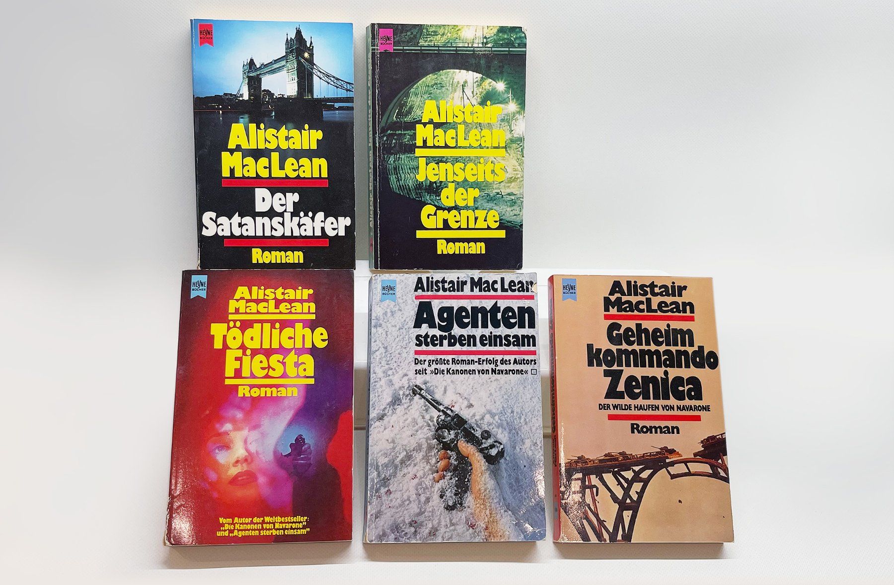 Bücher: Alistair MacLean Thriller-Romane, grosse Sammlung – Gebraucht aus Auslikon von Python64 3