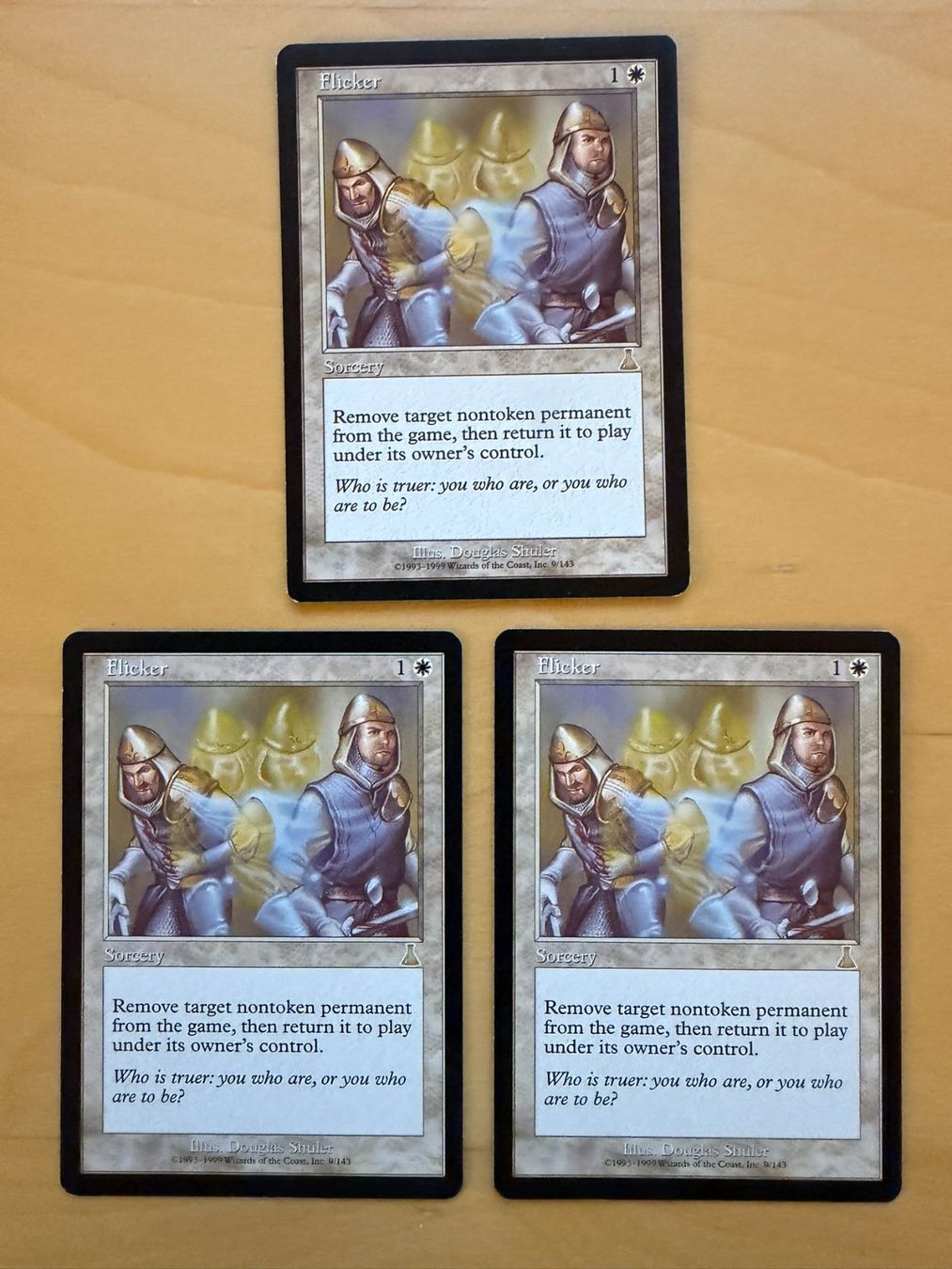 Magic The Gathering Carte collezionabili: Flicker // Flimmern // Urzas Destiny // Magic – Usato da Binz venduto da Tempelritter
