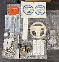 Nintendo Wii Konsole mit Zubehör und Spielen ab 1.-