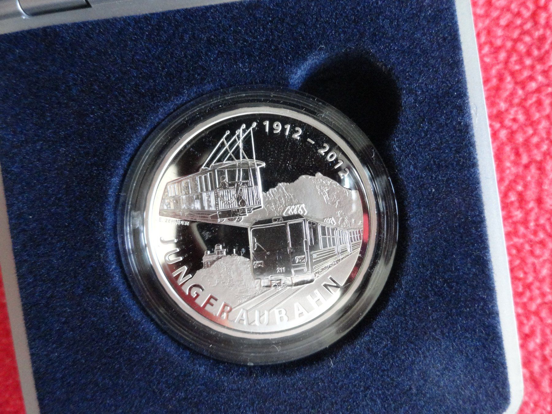 Tutti le monete: 20 Fr. Sondermünze 2012 - Silber - Jungfraubahn – Usato da Gerlafingen venduto da Shiva_74 1