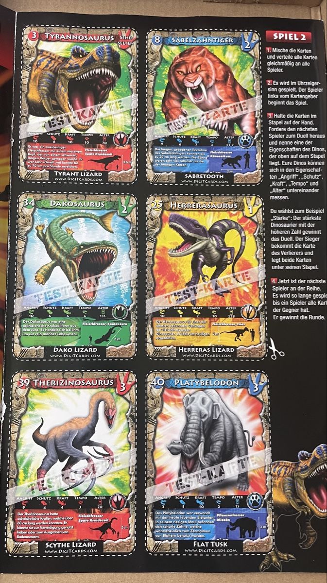 Carte collezionabili: Predators Sammelkarten – Nuovo (secondo la descrizione) da Therwil venduto da rubininio 2