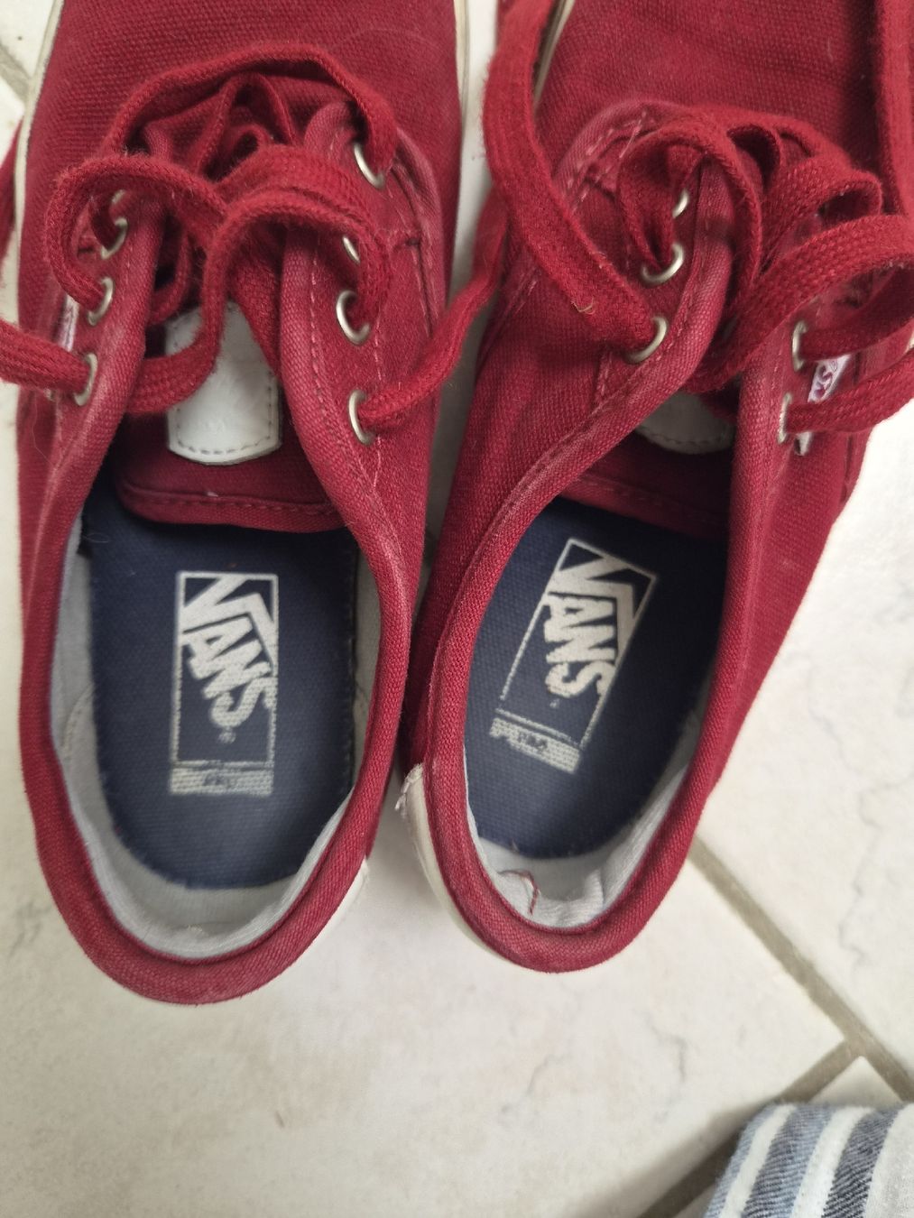 Herrenschuhe: Vans rot/Gr. 33 – Gebraucht aus Münsingen von lishalina 3