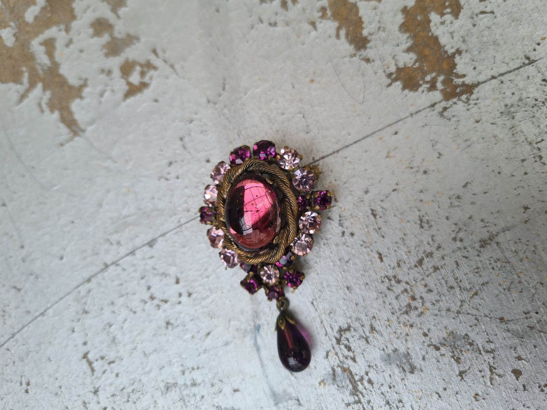 Broschen & Nadeln: Modeschmuck vintage-Brosche-Nr. 14 – Gebraucht aus Romanshorn von Rachacha 2