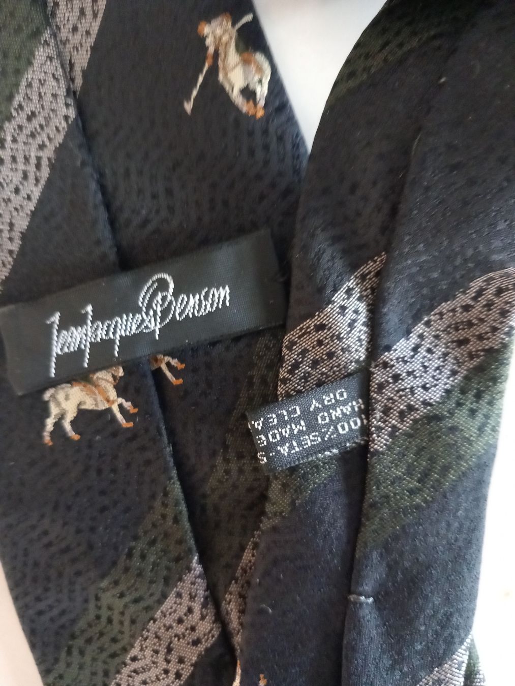 Cravatte: Cravate Jean-Jacques Benson – Usato da La Chaux-de-Fonds venduto da Boutique333 2