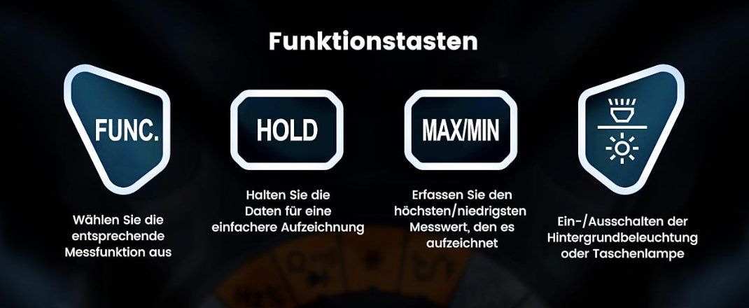 Messen: PRO Digital Multimeter mit 20000 Zählungen – Neu und originalverpackt aus Châtelaine von topshop.switzerland 9