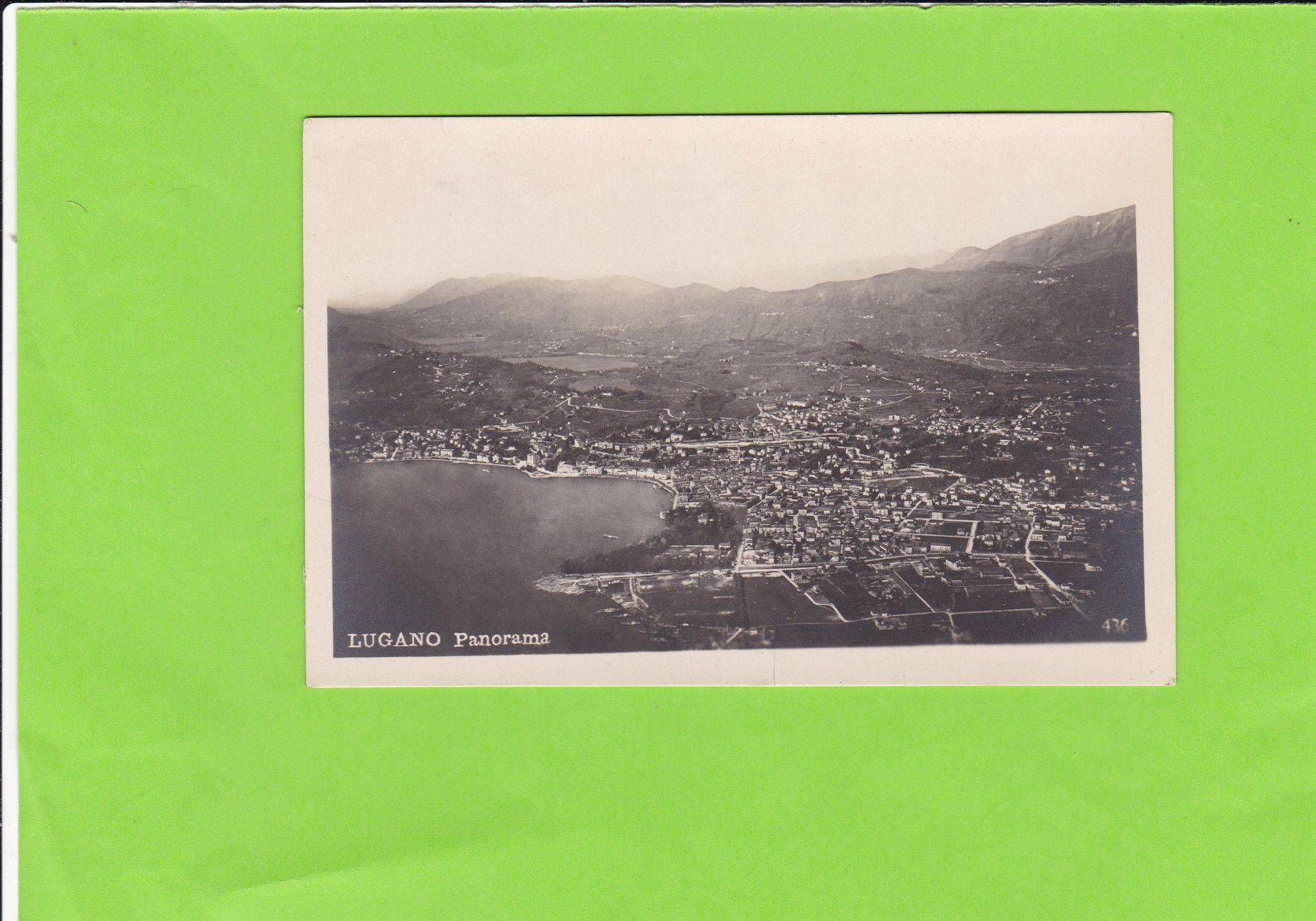 Cartes postales: Lugano-Panorama – D'occasion à St. Peterzell par neckertal