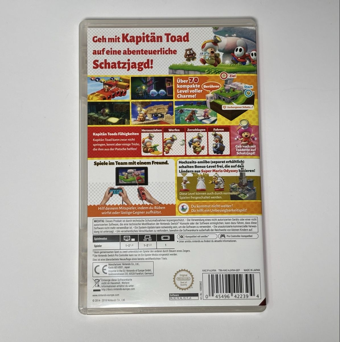 Nintendo Jeux: Captain Toad Treasure Tracker Nintendo Switch Gioco – D'occasion à Gordola par kar_gy5g 1