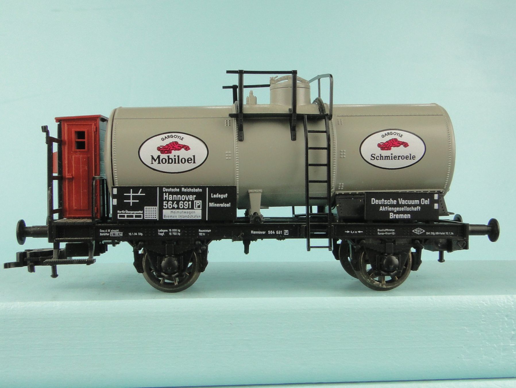 Fleischmann Modellini di ferrovie: Fleischmann 5430K Wagon Mobiloel – Usato da Bülach venduto da cann11 3