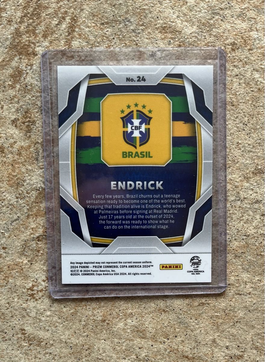 Panini Cartes à collectionner: Panini Prizm RC Endrick Brazil – D'occasion à Moudon par AndreSR89 1