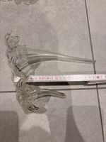 Glasblumen, 2 Stück, Dekoration, Sommer, Vintage, Top!