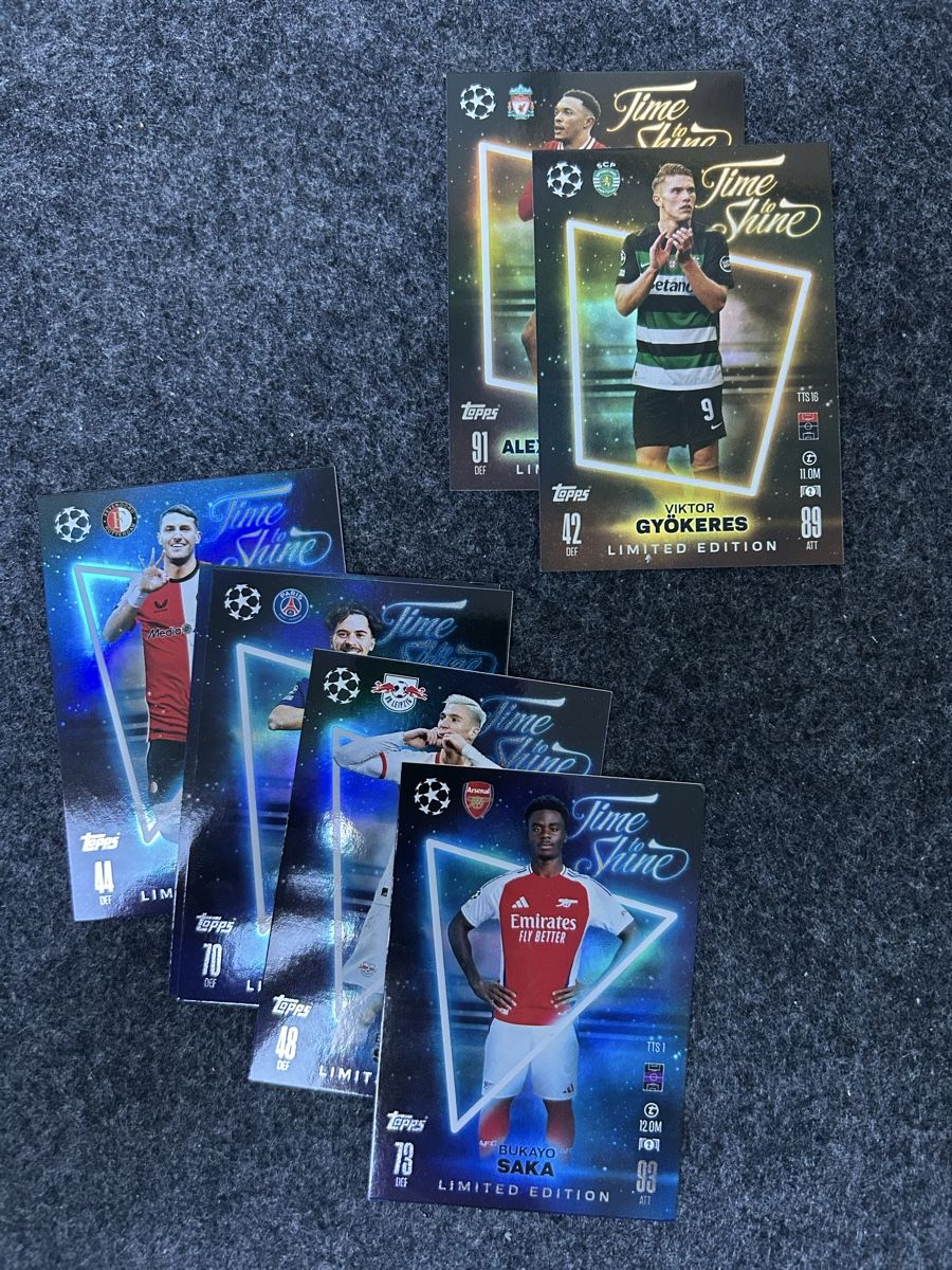 Topps Carte collezionabili: Match Attax / Time to Shine – Usato da Köniz venduto da Elbofeton