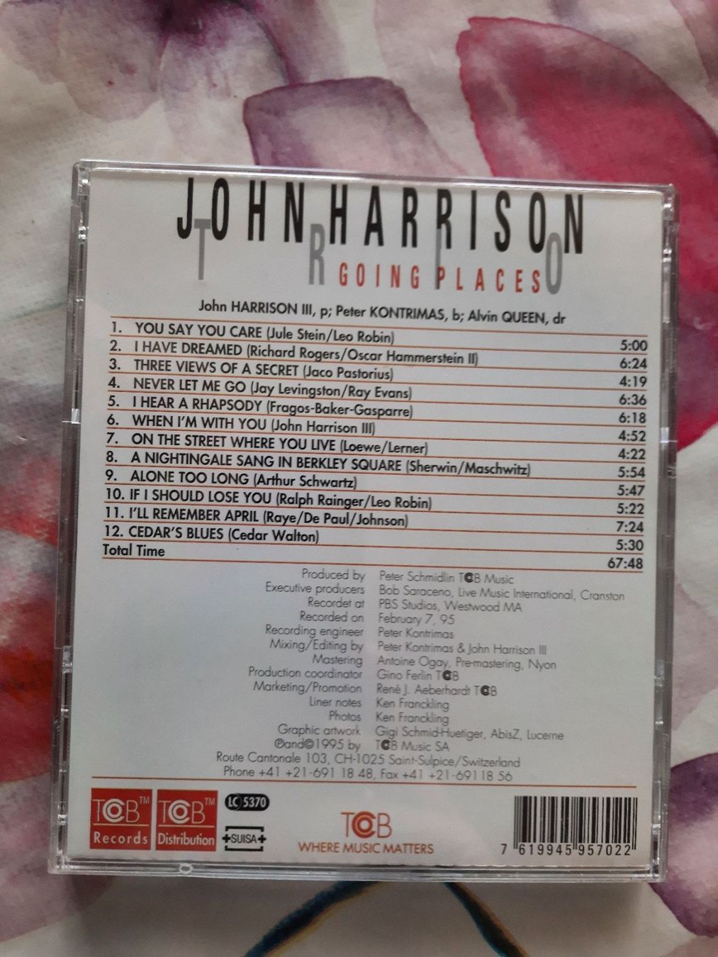 CD: CD - John Harrison trio - Going places – Usato da Pully venduto da bro_n52j 1