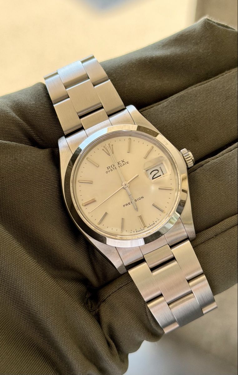 Rolex Orologi: ROLEX OYSTERDATE REF. 6694  RARISSIMO FULL SET 34mm – Usato da Lugano venduto da Lugano_Time
