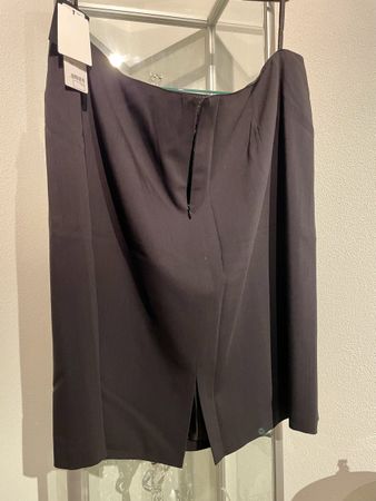 eleganter Damen Rock Jupe schwarz Gr. 52 Peter Hahn neu!