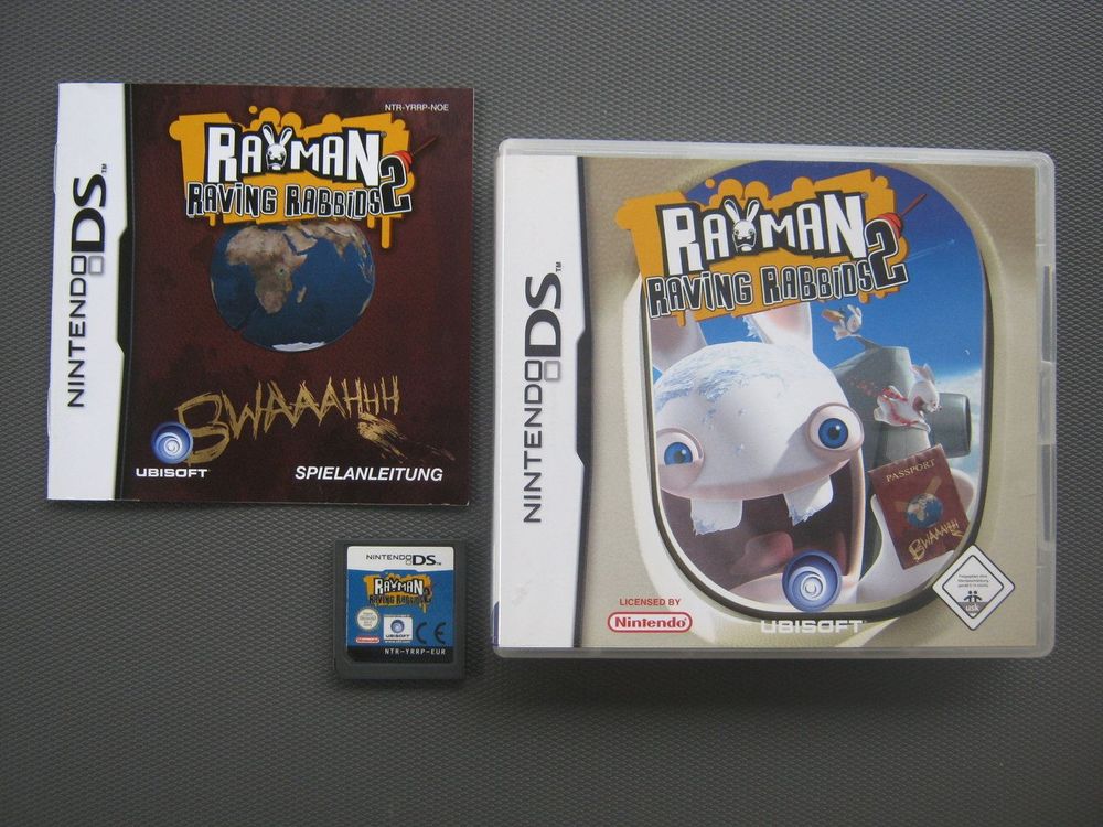 RAYMAN RAVING RABBIDS 2 für NINTENDO DS (Gebraucht) in St.Gallen für ...