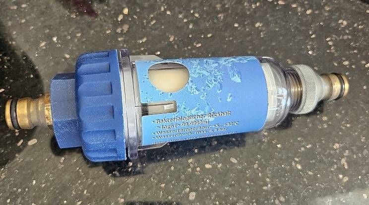 Sanitari: Wohnmobil Aquatec Wasserfilter – Usato da Illighausen venduto da Sonne_15