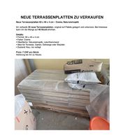 Neue Platte für Garten 